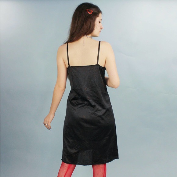 Reworked Vintage 80s Slip Dress by Vassarette - Picture 5 of 6